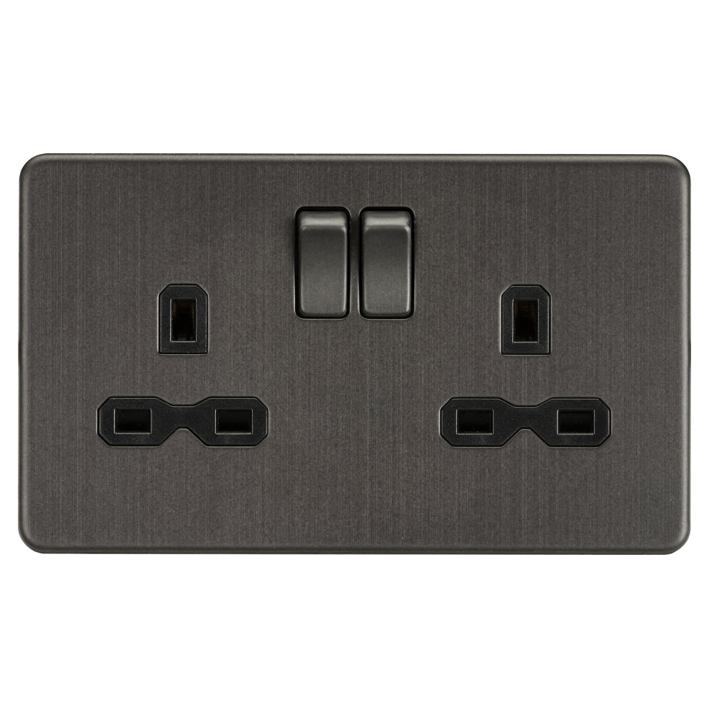 Screwless Smoked Bronze