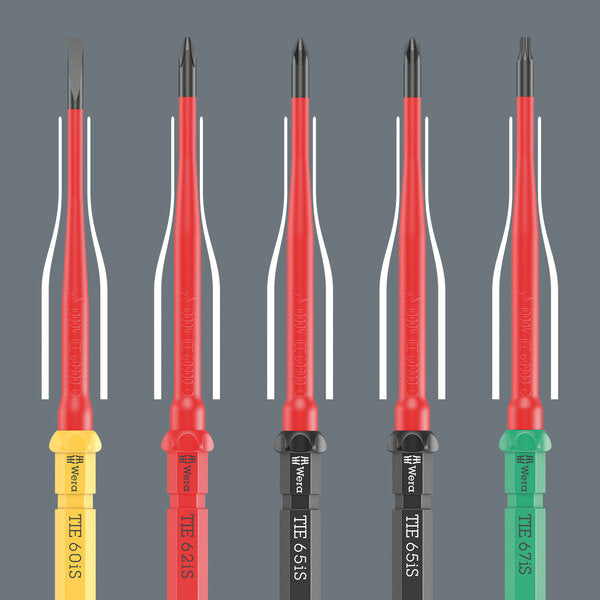 Wera 05006618001 Kraftform Kompakt VDE 17 RA 1, 17 pieces - westbasedirect.com