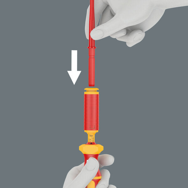 Wera 05074750001 Series 7400 VDE Kraftform adjustable torque handle (0.3-3.5 Nm), 7441 VDE x 1.2-3.0 Nm - westbasedirect.com