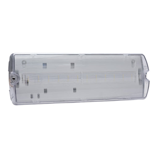 BELL 09141 Spectrum Genesis 2W LED Large Emergency Bulkhead - westbasedirect.com