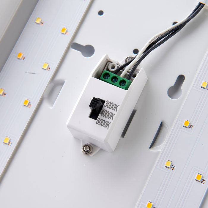 Saxby 101338 DualLED 5FT 58W Matt white paint & opal pc 58W LED module (SMD 2835) CCT ( ) - westbasedirect.com