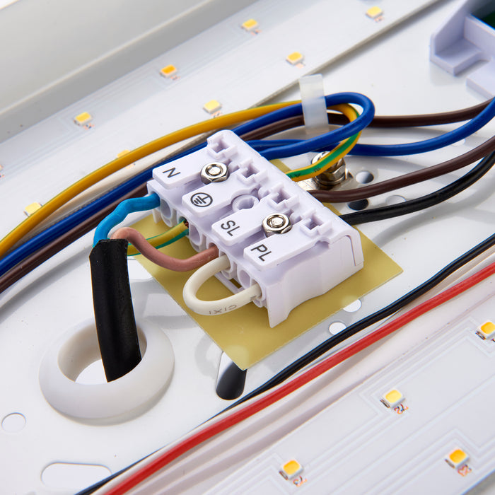 Saxby 101338 DualLED 5FT 58W Matt white paint & opal pc 58W LED module (SMD 2835) CCT ( ) - westbasedirect.com