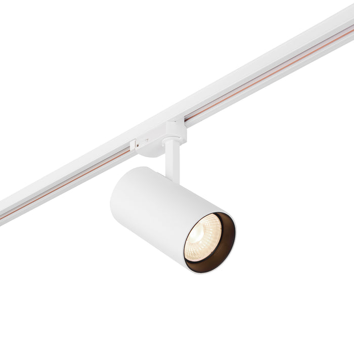 Saxby 101635 ColtLED Track Head 34W 4000K white 34W Matt white paint & clear acrylic 34W LED module (COB) Cool White - westbasedirect.com