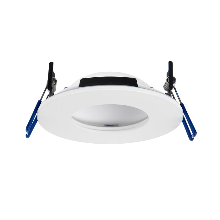Saxby 102669 OrbitalPRO 4CCT White IP65 9W Matt white paint 9W LED module (SMD 2835 CCT) CCT - westbasedirect.com