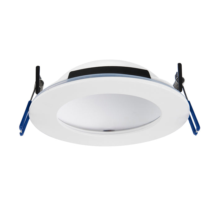 Saxby 102671 OrbitalPRO 4CCT IP65 12W Matt white paint 12W LED module (SMD 2835 CCT) CCT - westbasedirect.com