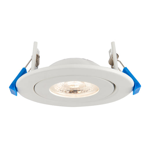 Saxby 103029 Shield360 4CCT Tri Wattage IP44 8W Matt white paint 8W LED module (SMD 2835  CCT) CCT - westbasedirect.com
