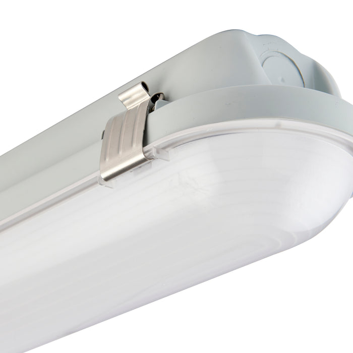Saxby 103264 LED Anti-Corrosive batten 4000K 6FT High Lumen EM EM IP65 57W Frosted pc 57W LED module (SMD 2835) Cool White - westbasedirect.com