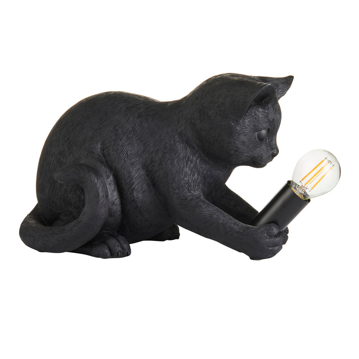 Endon 107390 Kitten Table Matt black 7W LED E14 (Required) - westbasedirect.com