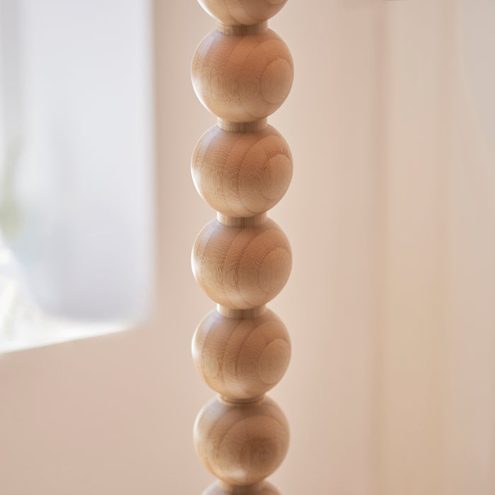 Endon 107674 Cane Floor Base Natural bamboo 10W LED E27 (Required) - westbasedirect.com