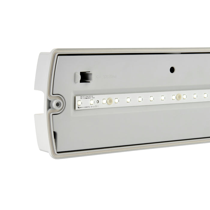 Saxby 108749 SightPRO self Test IP65 4W White & clear polycarbonate 4W LED module (SMD 2835) Daylight White - westbasedirect.com