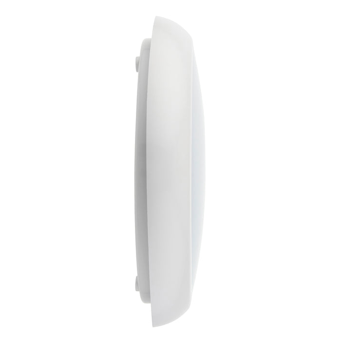 Saxby 110966 Core CCT microwave IP65 15W Gloss white & opal pc 15W LED module (SMD 2835  CCT) CCT - westbasedirect.com