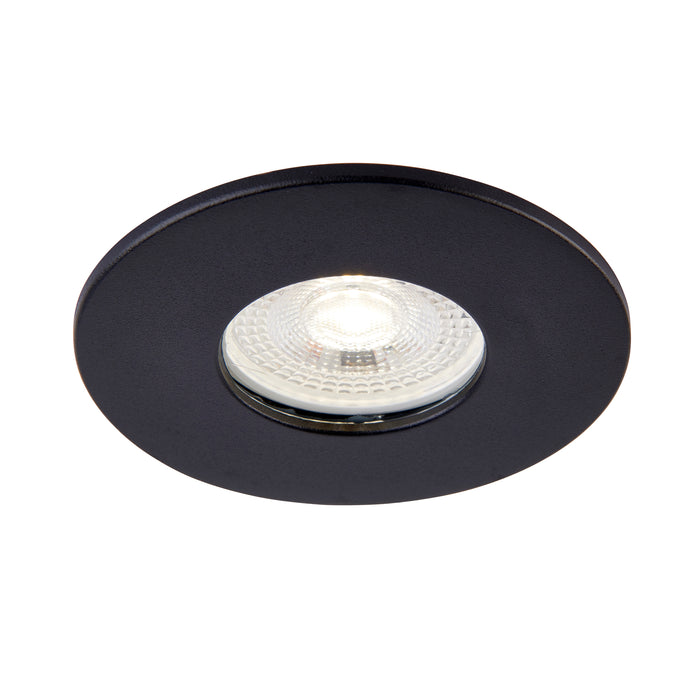 Saxby 113301 Saxby ShieldONE 75 Bezel iP65 - Black IP65 Matt black paint - westbasedirect.com