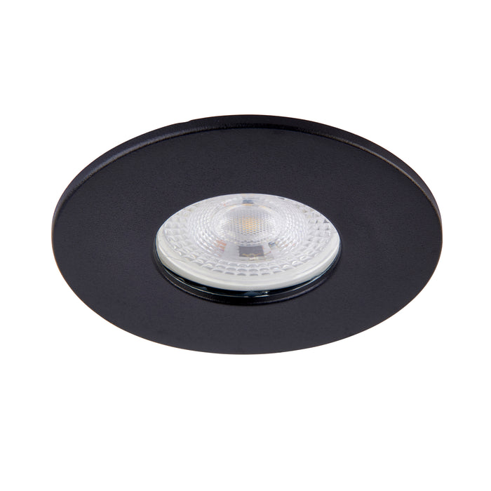 Saxby 113301 Saxby ShieldONE 75 Bezel iP65 - Black IP65 Matt black paint - westbasedirect.com