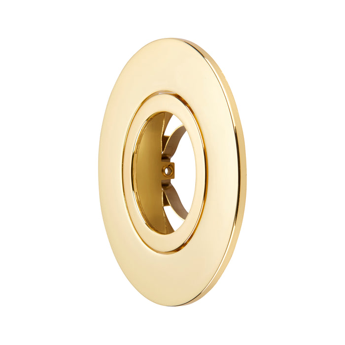 Saxby 113315 Saxby ShieldONE 75 Bezel tilt - Brass Brass effect plate - westbasedirect.com