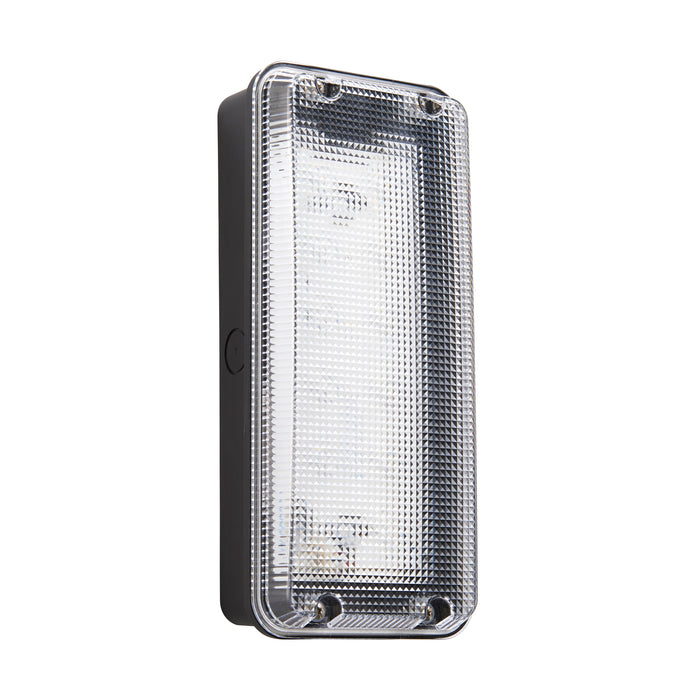 Saxby 113565 Avit CCT IP65 10W Clear prismatic & black pc 10W LED module (SMD 2835) CCT - westbasedirect.com