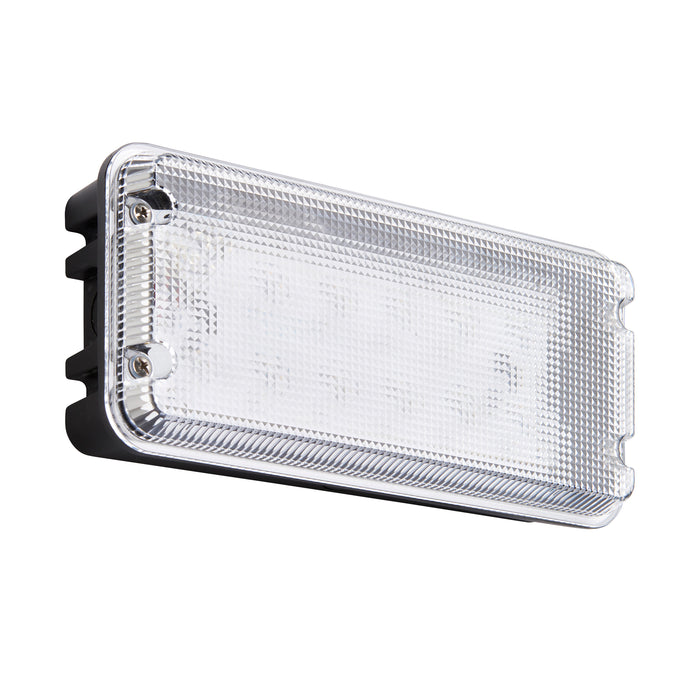Saxby 113565 Avit CCT IP65 10W Clear prismatic & black pc 10W LED module (SMD 2835) CCT - westbasedirect.com