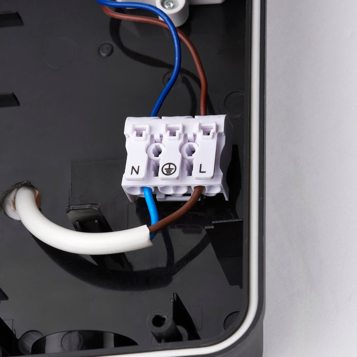 Saxby 113565 Avit CCT IP65 10W Clear prismatic & black pc 10W LED module (SMD 2835) CCT - westbasedirect.com