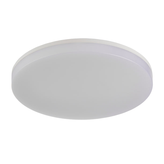 Saxby 113807 Puck CCT IP44 24W Opal & white pc 24W LED module (SMD 2835  CCT) CCT - westbasedirect.com