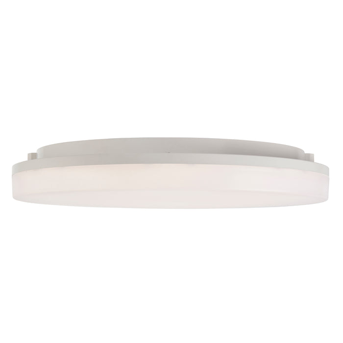 Saxby 113807 Puck CCT IP44 24W Opal & white pc 24W LED module (SMD 2835  CCT) CCT - westbasedirect.com
