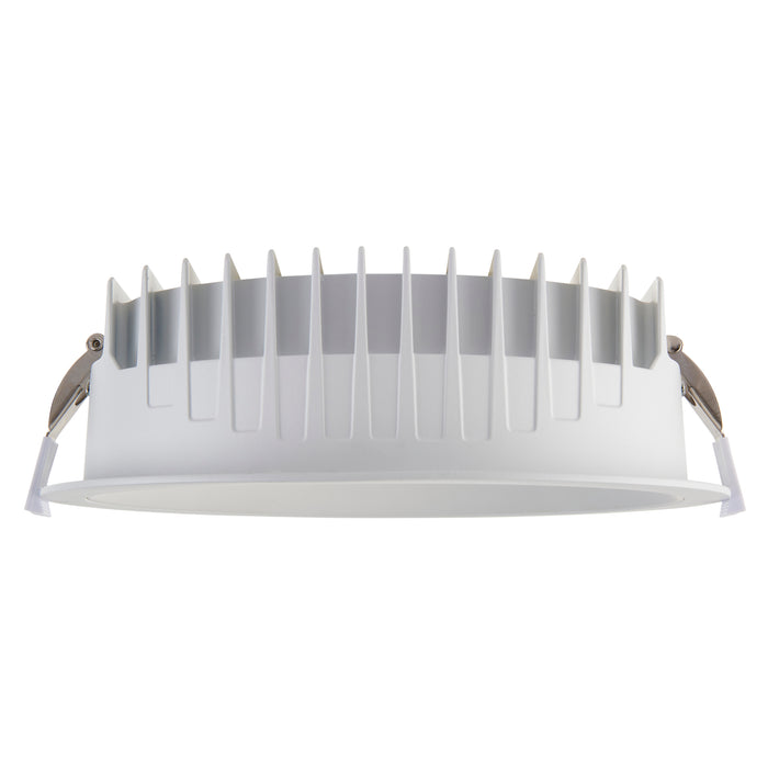 Saxby 114563 Paragon CCT IP54 29W Matt white paint 29W LED module (SMD 3030) CCT - westbasedirect.com