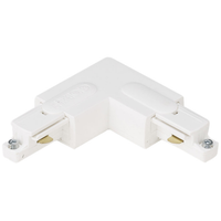 Aurora GB35-3 250V Global L Connector Outside Polarity Single Circuit Track White