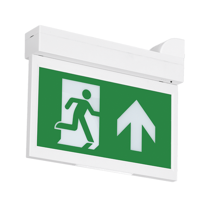 Aurora EN-EMBL 220-240V 4W LED Manual Test Wall/Ceiling Emergency Exit Sign - westbasedirect.com