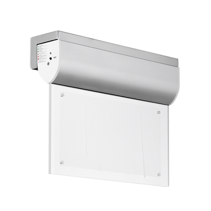 Aurora EN-EMLED21ST 240V 3.3W LED 1/2/3/8h Ceiling Emergency Exit Sign without Legend - westbasedirect.com