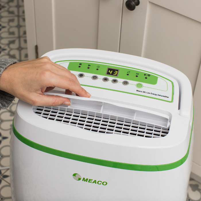 Meaco 20L Low Energy Dehumidifier & Air Purifier - westbasedirect.com