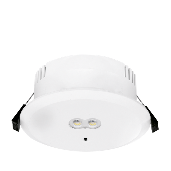 Aurora EN-EMDLST 220-240V 3W LED Self Test Surface/Recessed Emergency Downlight - westbasedirect.com