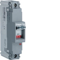 Hager HDA023E 25A 18kA Single Pole Fixed Thermal TM MCCB h3 x160