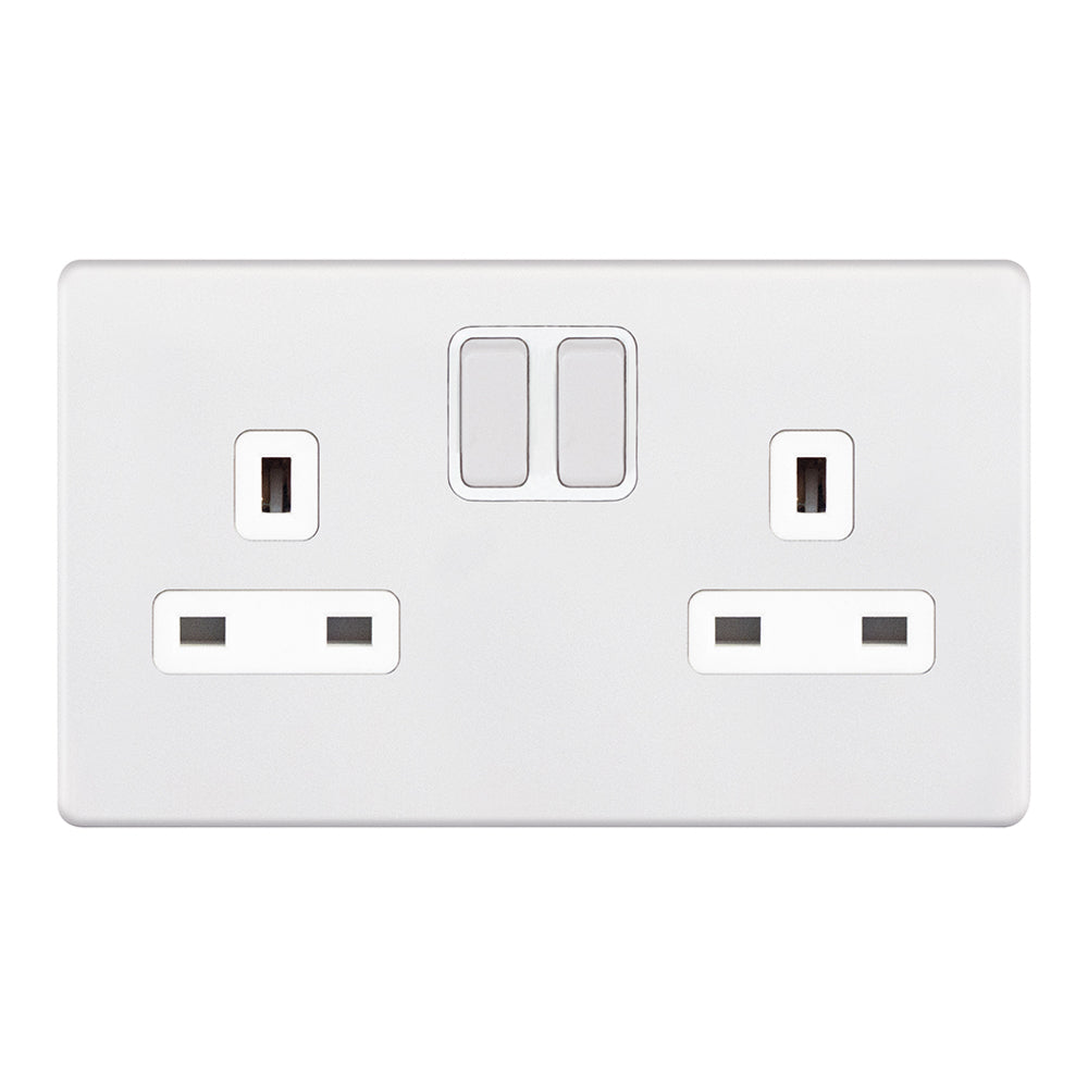 Selectric 5M-PLUS Screwless Matt White