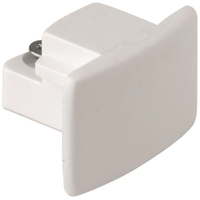 Aurora GB41-3 250V Global Dead End Connector Single Circuit Track White