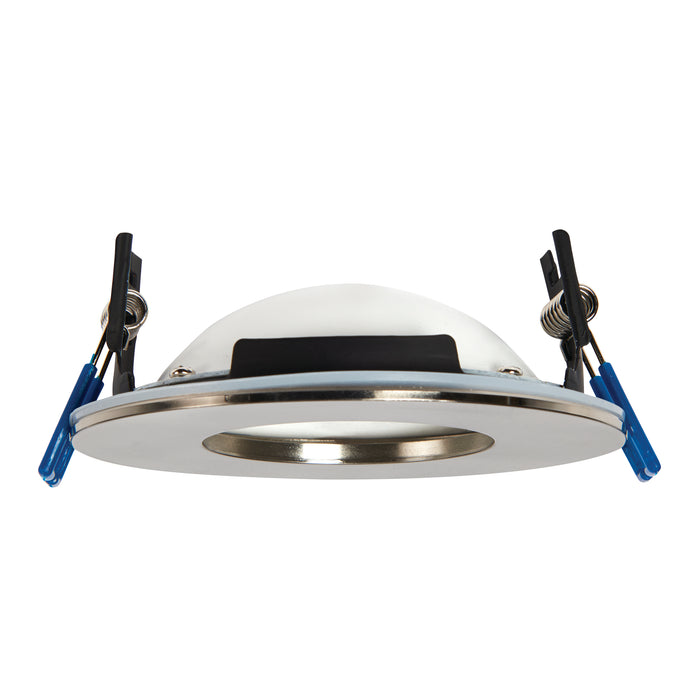 Saxby 69884 OrbitalPLUS satin Nickel IP65 9W Satin nickel effect plate 9W LED module (SMD 2835) Cool White - westbasedirect.com