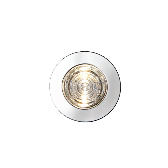 Saxby 73348 IkonPRO CCT 3000K/4000K 35mm kit IP67 0.75W Polished stainless steel & clear pc 10 x 0.75W LED module (SMD 4014) CCT - westbasedirect.com