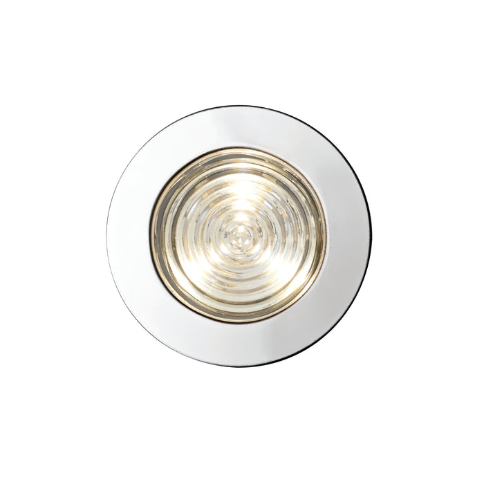 Saxby 73349 IkonPRO CCT 3000K/4000K 45mm kit IP67 0.75W Polished stainless steel & clear pc 10 x 0.75W LED module (SMD 4014) CCT - westbasedirect.com