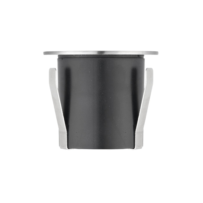 Saxby 73464 Hayz round IP67 1.2W Marine grade brushed stainless steel & frosted pc 1.2W LED module (SMD 2835) Warm White - westbasedirect.com