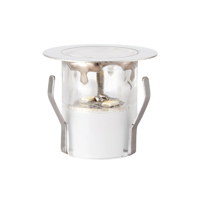 Saxby 75530 Kios 2 IP44 0.45W Polished stainless steel & clear pc 10 x 0.45W LED module (SMD 2835) Daylight White - westbasedirect.com