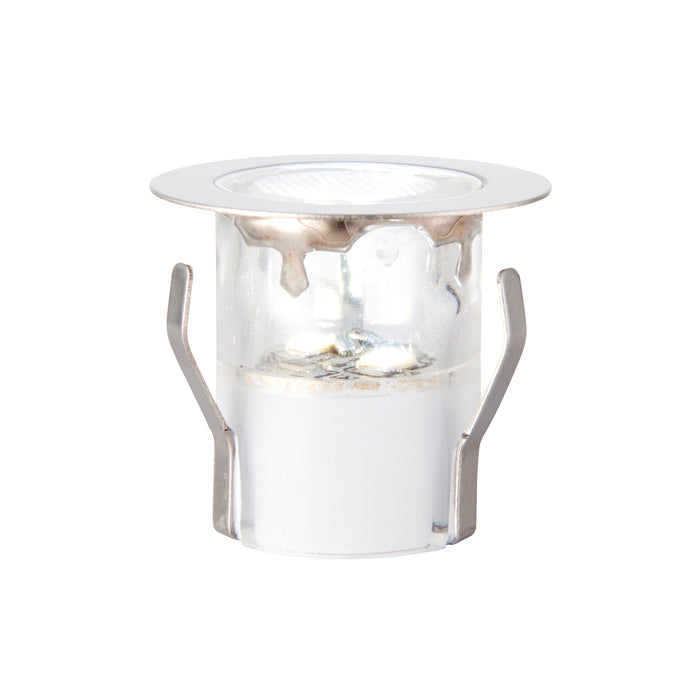 Saxby 75530 Kios 2 IP44 0.45W Polished stainless steel & clear pc 10 x 0.45W LED module (SMD 2835) Daylight White - westbasedirect.com