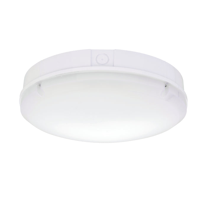 Saxby 77897 Forca CCT IP65 18W Gloss white & opal pc 18W LED module (SMD 2835) CCT - westbasedirect.com