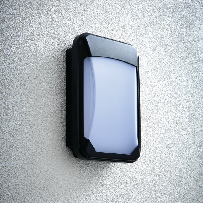 Saxby 77914 Lucca Mini IP65 15W Black pc 15W LED module (SMD 2835) Cool White - westbasedirect.com