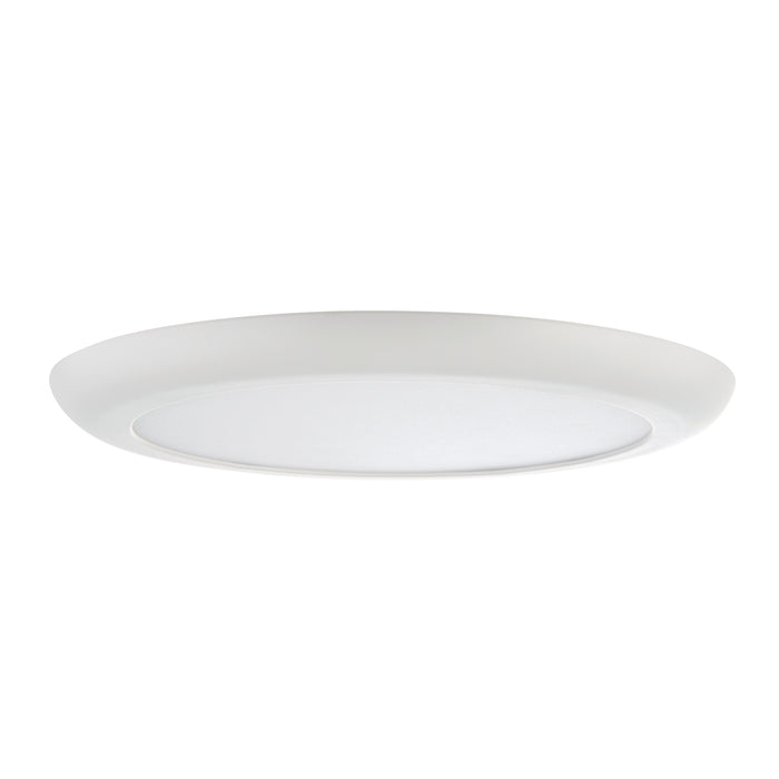 Saxby 78541 SirioDISC adjustable 18W Matt white textured pc & opal ps plastic 18W LED module (SMD 4014) Cool White - westbasedirect.com