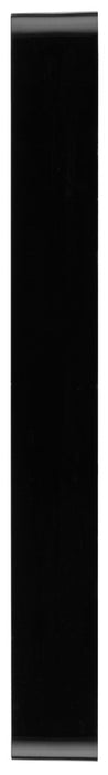 BG 818/B White Round Edge Double Rectangular Spacer 10mm Black - westbasedirect.com