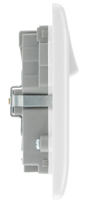 BG 822UACC30 White Round Edge 13A Double Socket + 2xUSB C +1xUSB A(30W) - westbasedirect.com