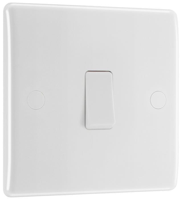 BG 830 White Round Edge 20A DP Switch - westbasedirect.com