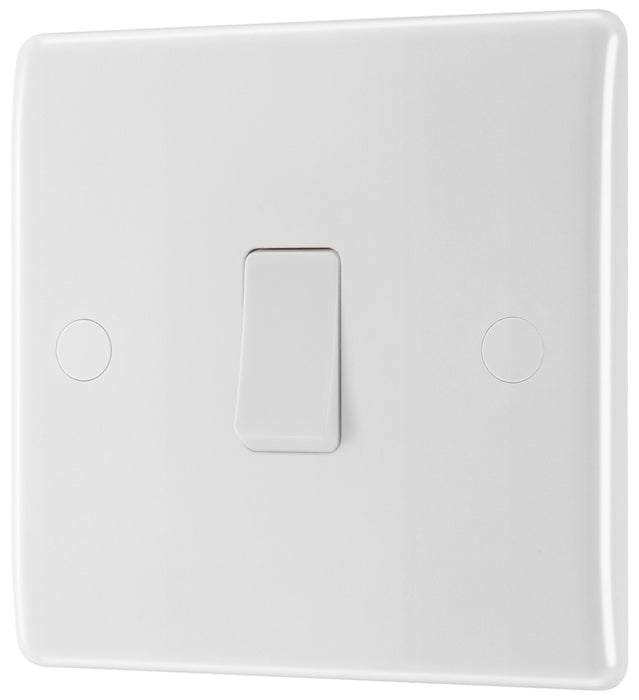 BG 830 White Round Edge 20A DP Switch - westbasedirect.com
