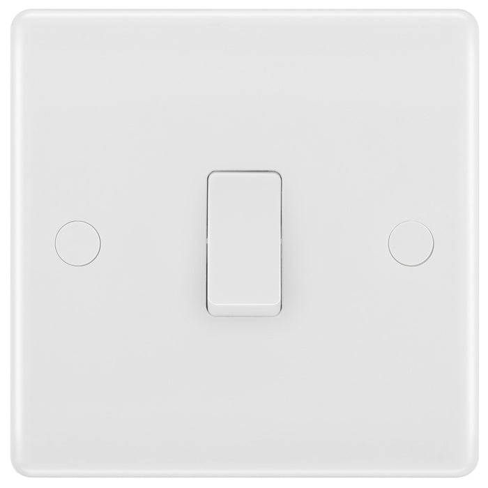 BG 832 White Round Edge 20A DP Switch + Cable Outlet - westbasedirect.com