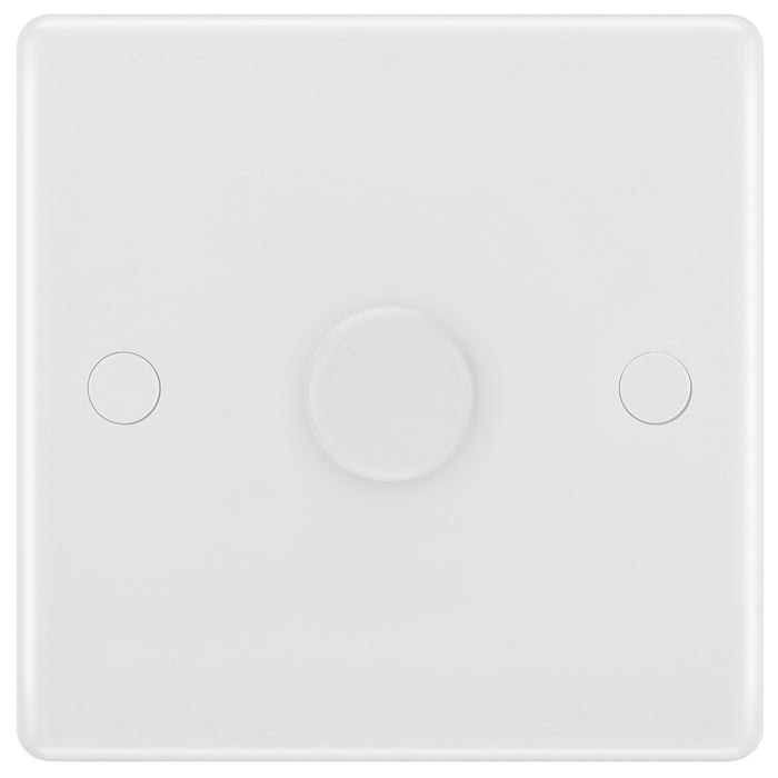 BG 881S/HC White Moulded Round Edge 1 Gang 2 Way Secondary Smart Dimmer Switch - westbasedirect.com