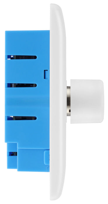 BG 882M/HC White Moulded Round Edge 2 Gang 2 Way Master Smart Dimmer Switch - westbasedirect.com