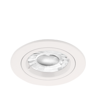 Aurora EN-DLM356MW EDLM GU10 Fixed IP20 Lock Ring Downlight Matt White