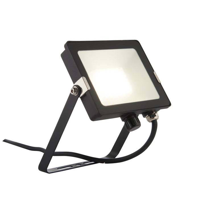 Saxby 91862 Salde IP65 30W Matt black paint 30W LED module (SMD 2835) Cool White - westbasedirect.com